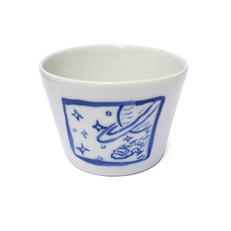 porcelain space drawing cup CH-CH